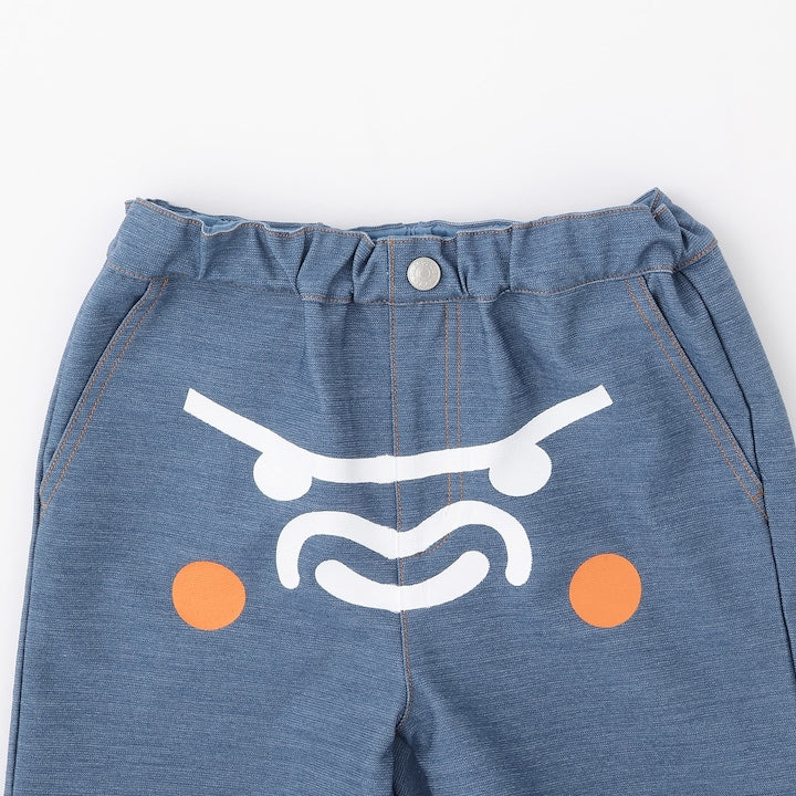 日本童裝 XLARGE KIDS 牛仔印花短褲 80-140cm 男童款 夏季 PANTS
