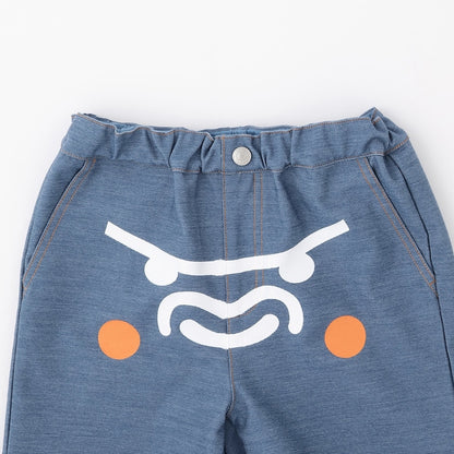 日本童裝 XLARGE KIDS 牛仔印花短褲 80-140cm 男童款 夏季 PANTS