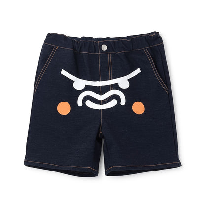 日本童裝 XLARGE KIDS 牛仔印花短褲 80-140cm 男童款 夏季 PANTS