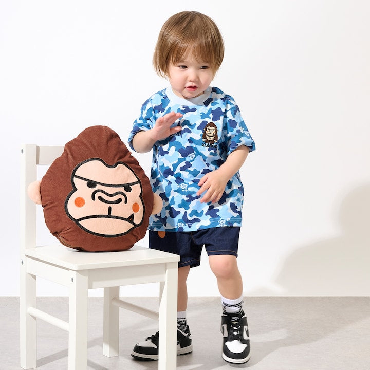 日本童裝 XLARGE KIDS 牛仔印花短褲 80-140cm 男童款 夏季 PANTS