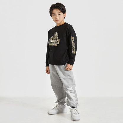 日本童裝 XLARGE KIDS 漸變LOGO長褲 80-140cm 男童款 夏季 PANTS