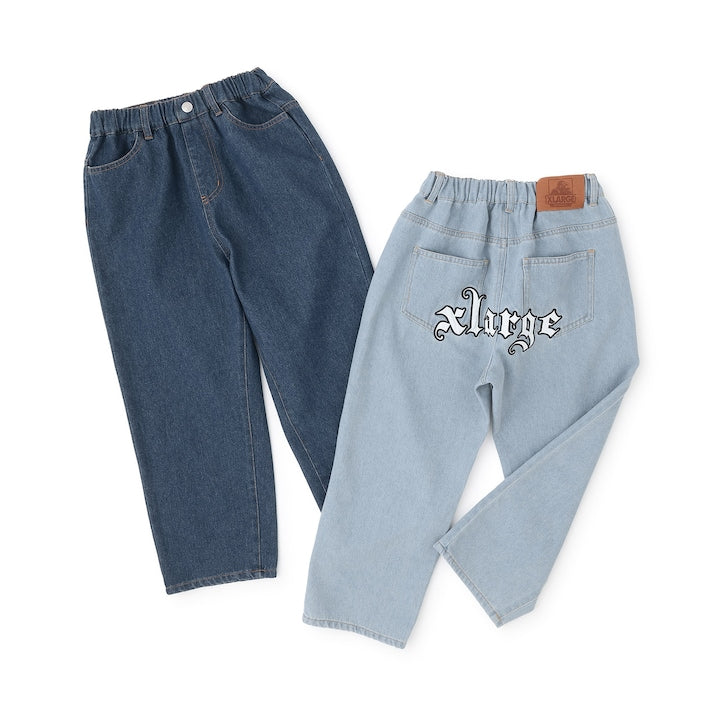 日本童裝 XLARGE KIDS 牛仔長褲 90-140cm 男童款 夏季 PANTS