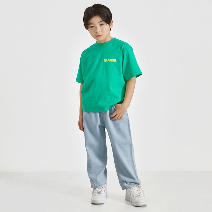 日本童裝 XLARGE KIDS 牛仔長褲 90-140cm 男童款 夏季 PANTS