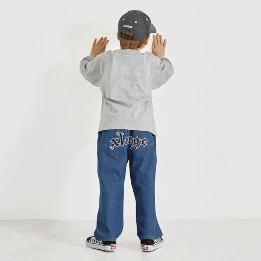 日本童裝 XLARGE KIDS 牛仔長褲 90-140cm 男童款 夏季 PANTS