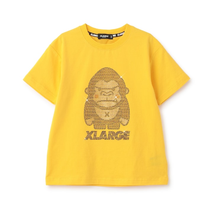 日本童裝 XLARGE KIDS 水鑽猩猩印花上衣 90-140cm 男童款 夏季 TOPS