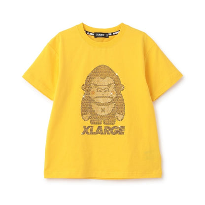 日本童裝 XLARGE KIDS 水鑽猩猩印花上衣 90-140cm 男童款 夏季 TOPS