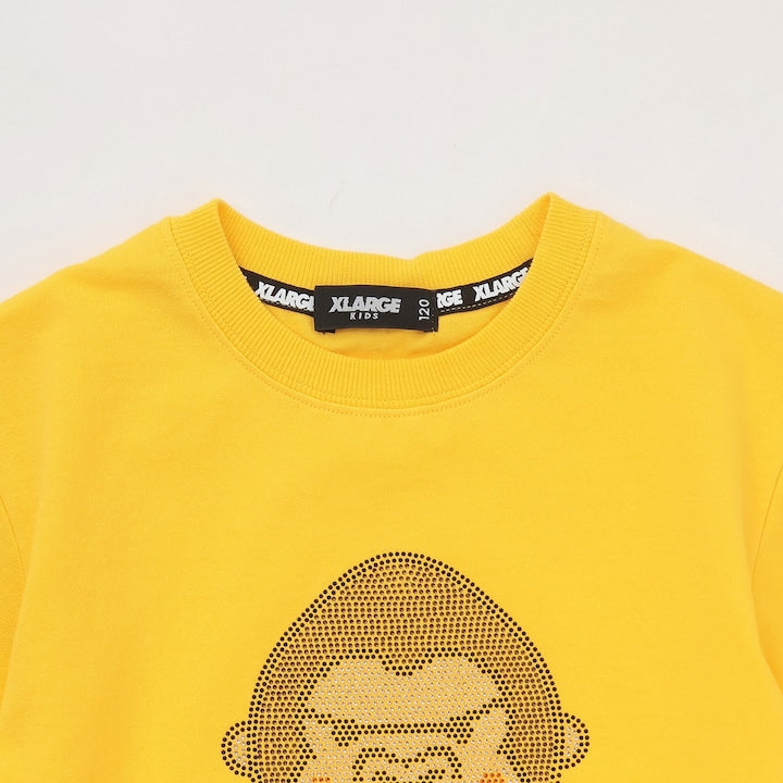 日本童裝 XLARGE KIDS 水鑽猩猩印花上衣 90-140cm 男童款 夏季 TOPS