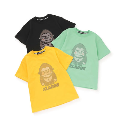 日本童裝 XLARGE KIDS 水鑽猩猩印花上衣 90-140cm 男童款 夏季 TOPS