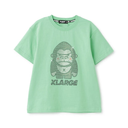 日本童裝 XLARGE KIDS 水鑽猩猩印花上衣 90-140cm 男童款 夏季 TOPS