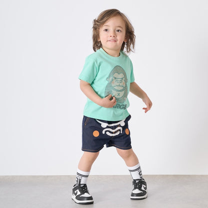日本童裝 XLARGE KIDS 水鑽猩猩印花上衣 90-140cm 男童款 夏季 TOPS