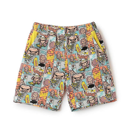 日本童裝 XLARGE KIDS 漫畫大猩猩短褲 80-140cm 男童款 夏季 PANTS