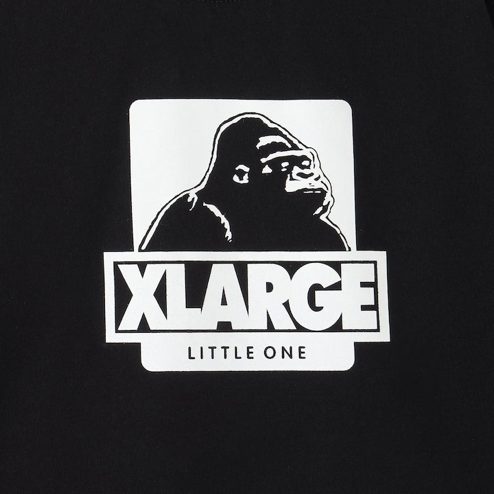 日本童裝 XLARGE KIDS 袖子LOGO徽章印花上衣 80-140cm 男童款 夏季 TOPS