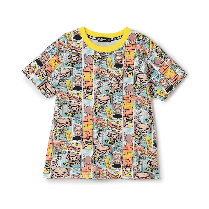 日本童裝 XLARGE KIDS 漫畫猩猩短袖上衣 80-140cm 男童款 夏季 TOPS