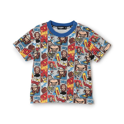 日本童裝 XLARGE KIDS 漫畫猩猩短袖上衣 80-140cm 男童款 夏季 TOPS