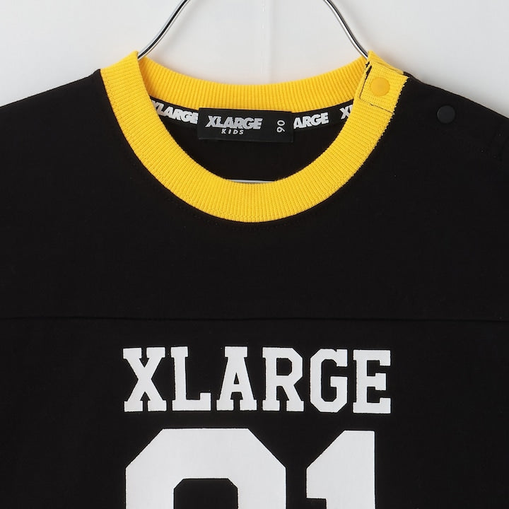 日本童裝 XLARGE KIDS 編號印花兩件套裝 80-140cm 男童款 夏季 TOPS PANTS