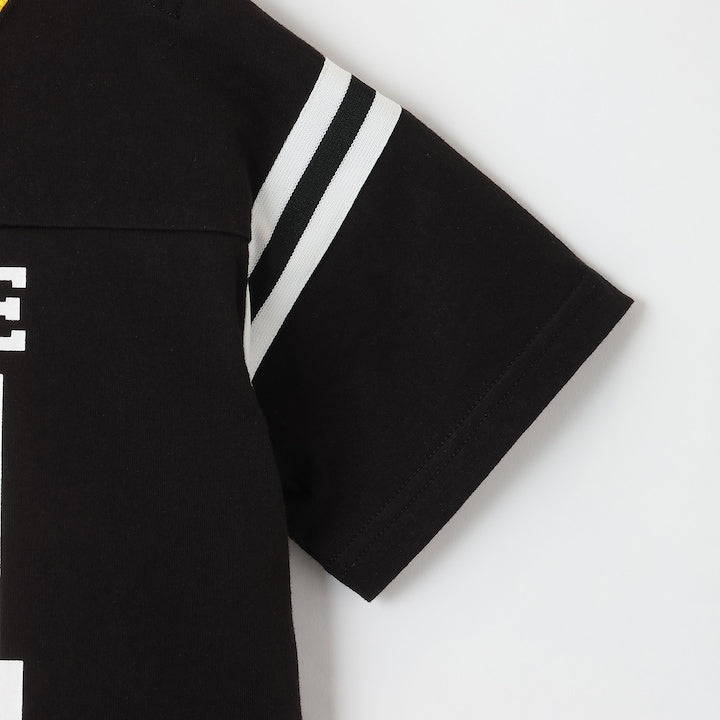 日本童裝 XLARGE KIDS 編號印花兩件套裝 80-140cm 男童款 夏季 TOPS PANTS