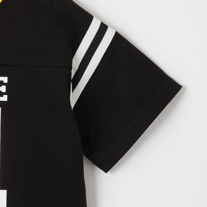 日本童裝 XLARGE KIDS 編號印花兩件套裝 80-140cm 男童款 夏季 TOPS PANTS