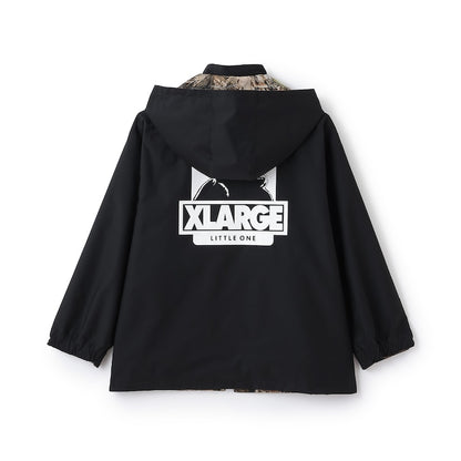 日本童裝 XLARGE KIDS 2Way 雙面兩著 樹鴨紋風褸 90-140cm 男童款 夏季 OUTERWEAR