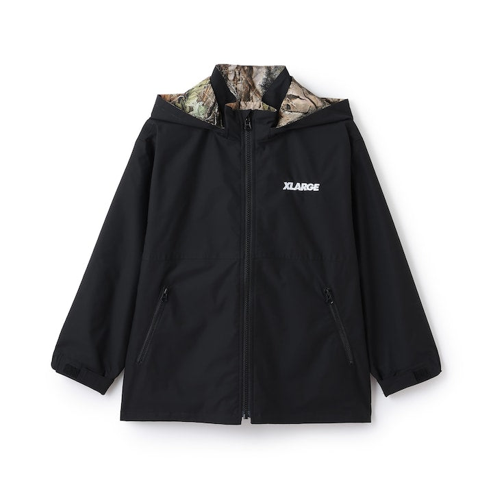 日本童裝 XLARGE KIDS 2Way 雙面兩著 樹鴨紋風褸 90-140cm 男童款 夏季 OUTERWEAR