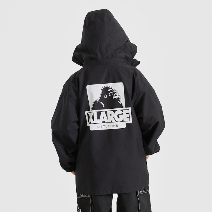 日本童裝 XLARGE KIDS 2Way 雙面兩著 樹鴨紋風褸 90-140cm 男童款 夏季 OUTERWEAR