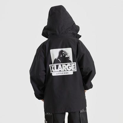 日本童裝 XLARGE KIDS 2Way 雙面兩著 樹鴨紋風褸 90-140cm 男童款 夏季 OUTERWEAR