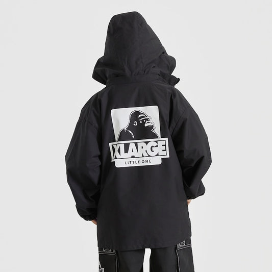 日本童裝 XLARGE KIDS 2Way 雙面兩著 樹鴨紋風褸 90-140cm 男童款 夏季 OUTERWEAR