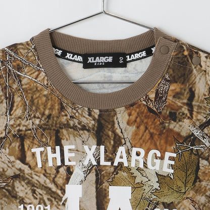 日本童裝 XLARGE KIDS 樹鴨紋印花上衣 90-140cm 男童款 夏季 TOPS