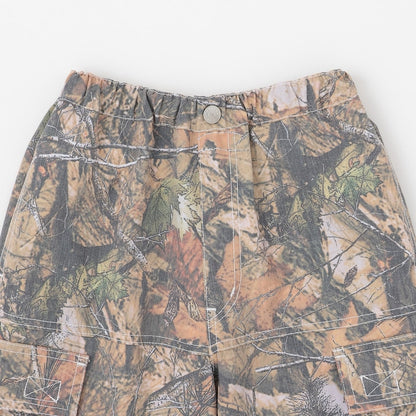 日本童裝 XLARGE KIDS 樹鴨紋工裝長褲 90-140cm 男童款 夏季 PANTS