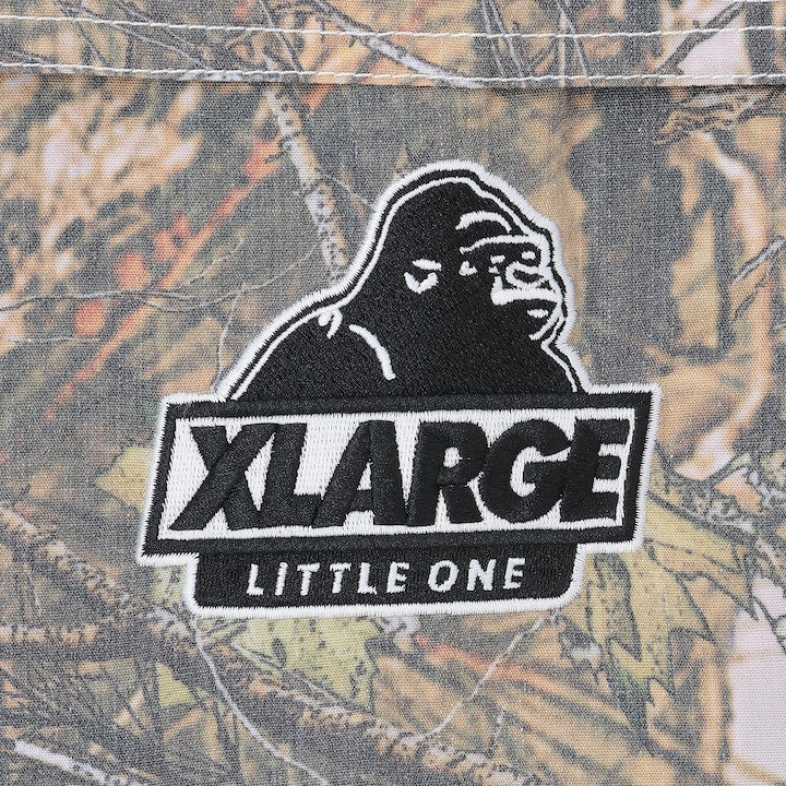 日本童裝 XLARGE KIDS 樹鴨紋工裝長褲 90-140cm 男童款 夏季 PANTS