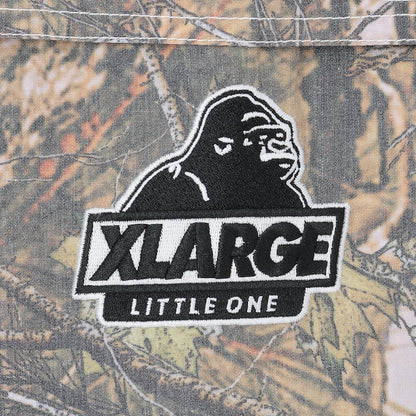 日本童裝 XLARGE KIDS 樹鴨紋工裝長褲 90-140cm 男童款 夏季 PANTS