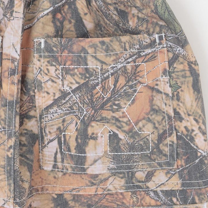 日本童裝 XLARGE KIDS 樹鴨紋工裝長褲 90-140cm 男童款 夏季 PANTS