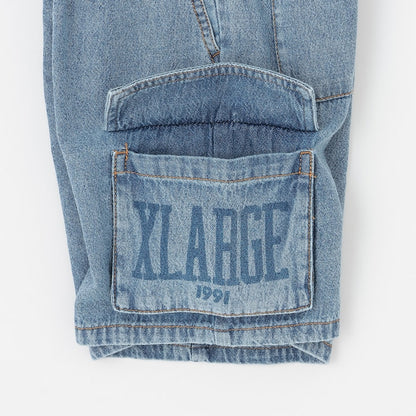 日本童裝 XLARGE KIDS 牛仔工裝短褲 90-140cm 男童款 夏季 PANTS