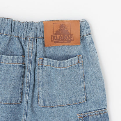 日本童裝 XLARGE KIDS 牛仔工裝短褲 90-140cm 男童款 夏季 PANTS