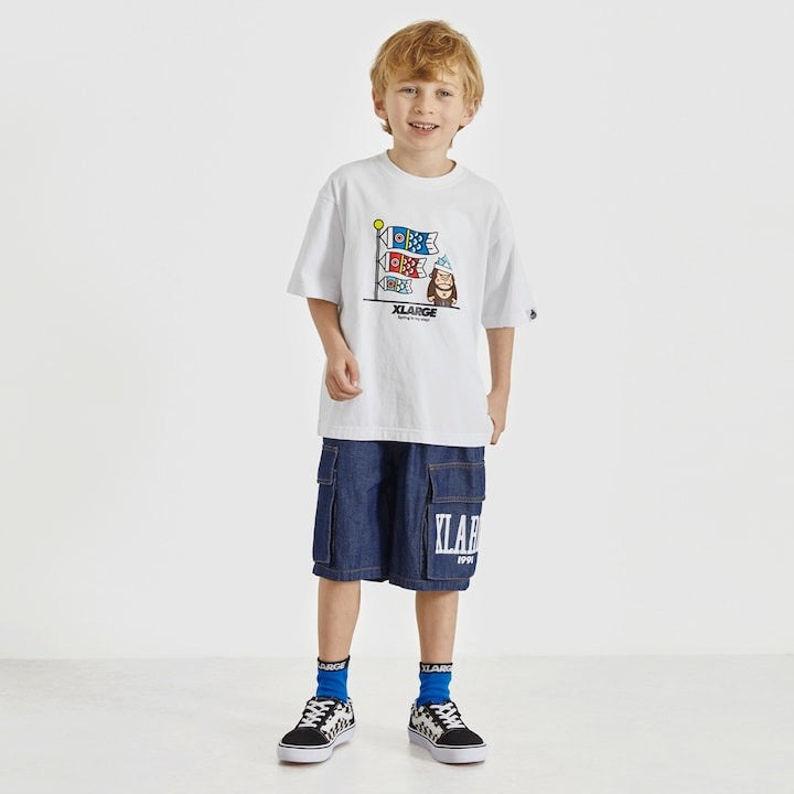 日本童裝 XLARGE KIDS 春季猩猩圖案短袖上衣 80-140cm 男童款 夏季 TOPS