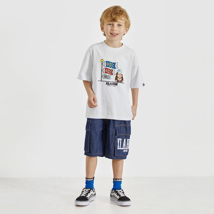 日本童裝 XLARGE KIDS 春季猩猩圖案短袖上衣 80-140cm 男童款 夏季 TOPS