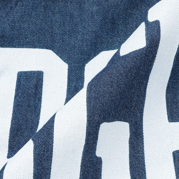 日本童裝 XLARGE KIDS 大LOGO印花牛仔外套 90-140cm 男童款 夏季 OUTERWEAR