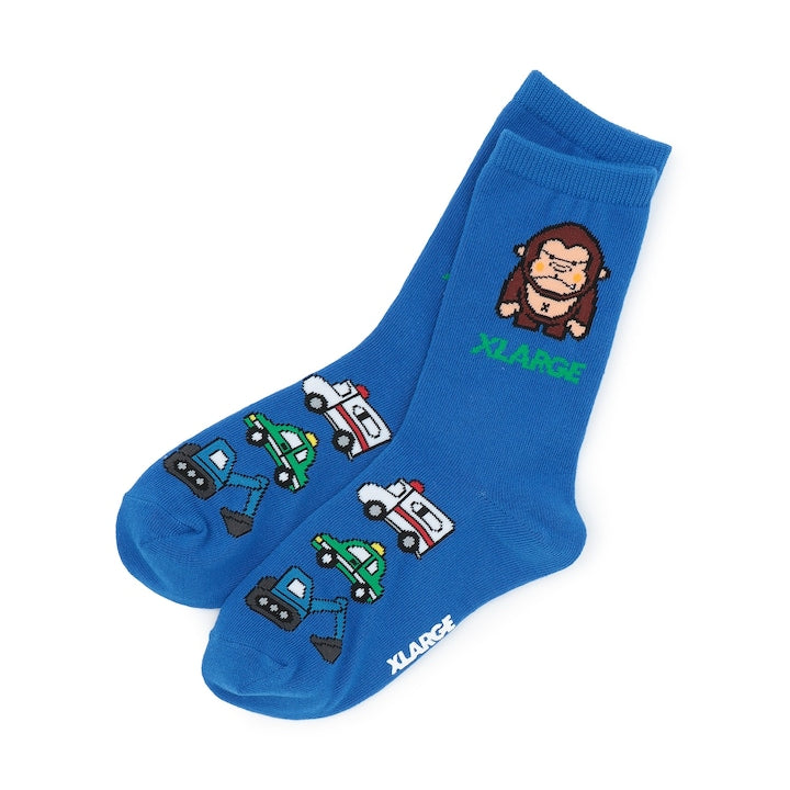 日本直送 XLARGE KIDS 襪一對 13-21cm 襪系列