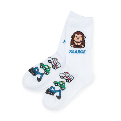 日本直送 XLARGE KIDS 襪一對 13-21cm 襪系列