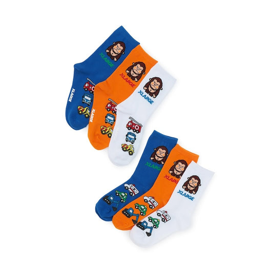 日本直送 XLARGE KIDS 襪一對 13-21cm 襪系列