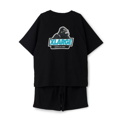 日本童裝 XLARGE KIDS 印花運動兩件套裝 90-140cm 男童款 夏季 TOPS PANTS
