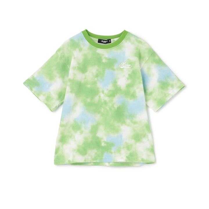 日本童裝 XLARGE KIDS 接觸冷感 扎染印花短袖上衣 90-140cm 男童款 夏季 TOPS