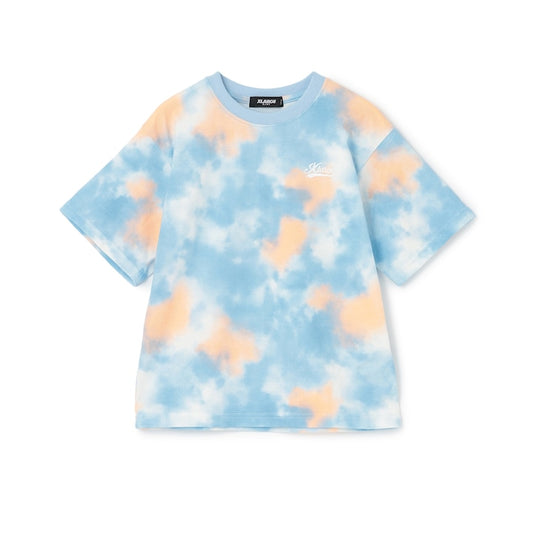 日本童裝 XLARGE KIDS 接觸冷感 扎染印花短袖上衣 90-140cm 男童款 夏季 TOPS