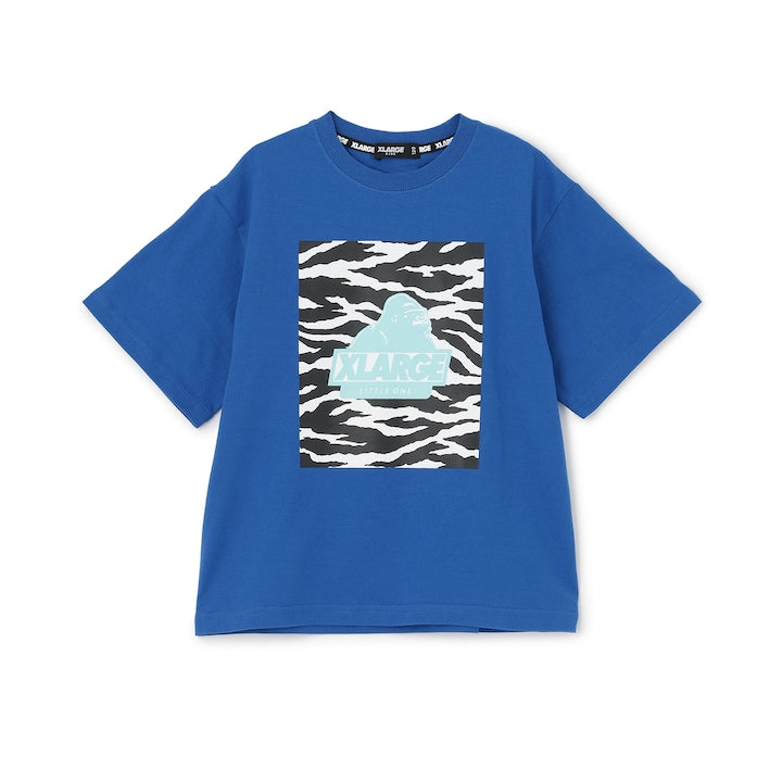 日本童裝 XLARGE KIDS 斑馬紋短袖上衣 80-140cm 男童款 夏季 TOPS