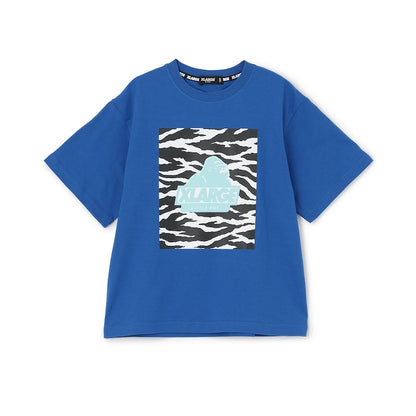 日本童裝 XLARGE KIDS 斑馬紋短袖上衣 80-140cm 男童款 夏季 TOPS
