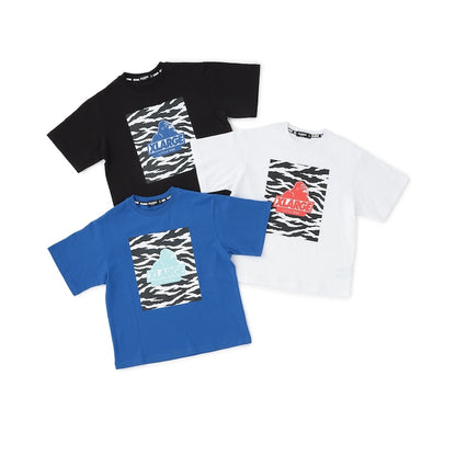 日本童裝 XLARGE KIDS 斑馬紋短袖上衣 80-140cm 男童款 夏季 TOPS