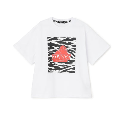 日本童裝 XLARGE KIDS 斑馬紋短袖上衣 80-140cm 男童款 夏季 TOPS