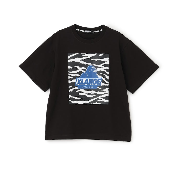 日本童裝 XLARGE KIDS 斑馬紋短袖上衣 80-140cm 男童款 夏季 TOPS