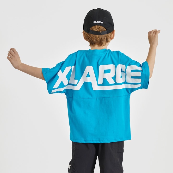 日本童裝 XLARGE KIDS 背面印花短袖上衣 80-140cm 男童款 夏季 TOPS