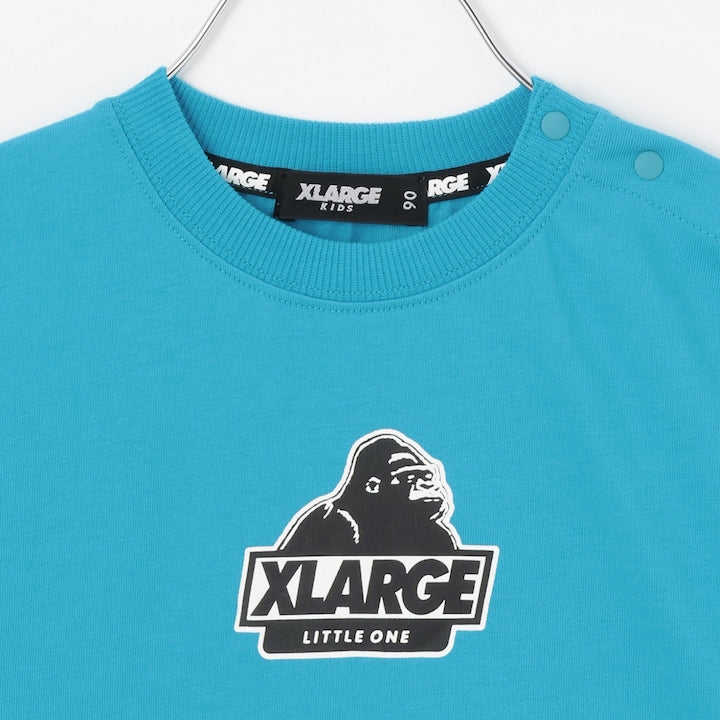 日本童裝 XLARGE KIDS 背面印花短袖上衣 80-140cm 男童款 夏季 TOPS