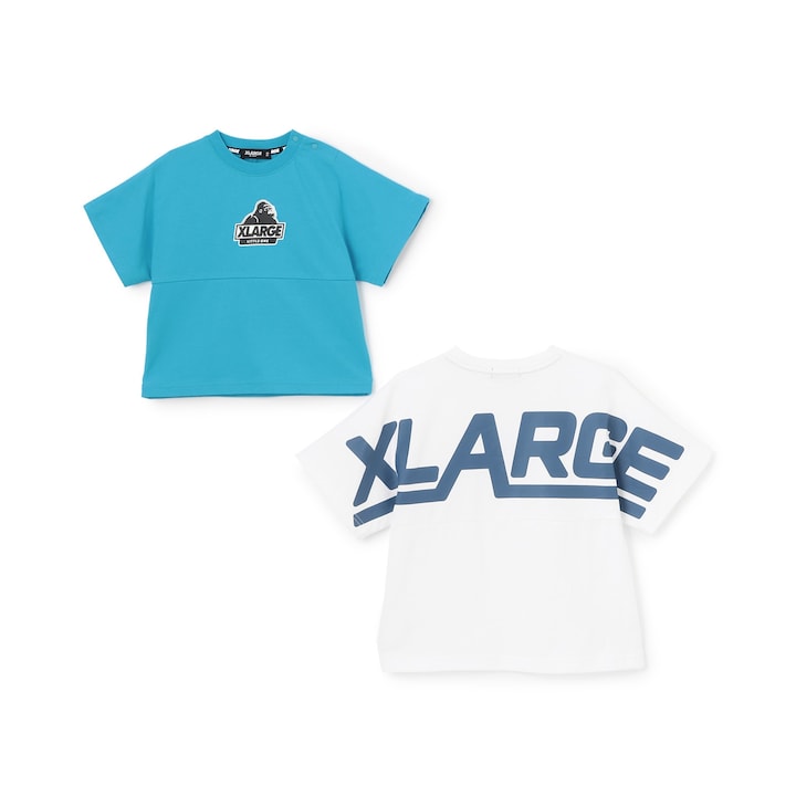 日本童裝 XLARGE KIDS 背面印花短袖上衣 80-140cm 男童款 夏季 TOPS